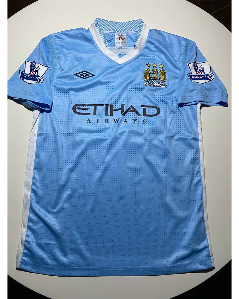 Mario Balotelli - Manchester City 2011 Retro Jersey Trikot