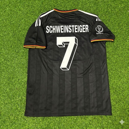 Bastian Schweinsteiger Germany 2002 World Cup Black Special Retro Football Jersey