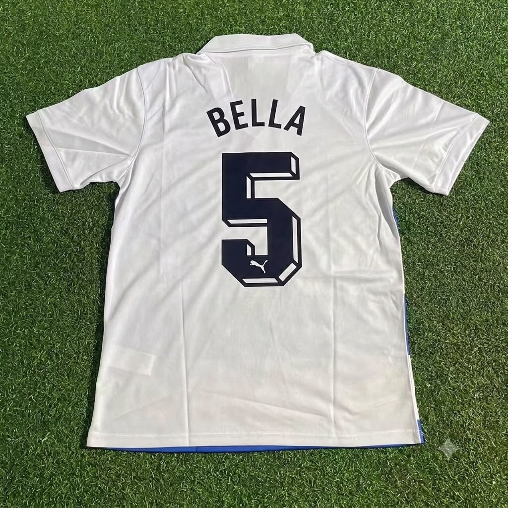Michael Bella MSV Duisburg Heim Retro Special Fussballtrikot