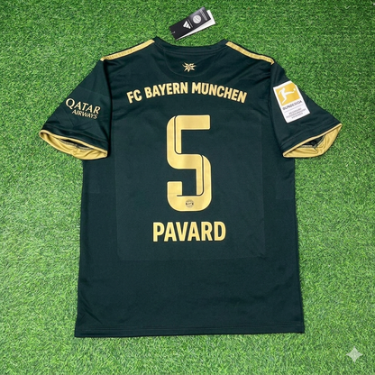 Benjamin Pavard Bayern Munich 2021-2022 Oktoberfest Green Special Edition Football Jersey