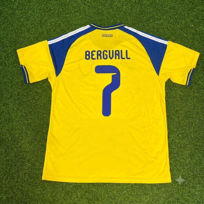 Lucas Bergvall Sweden 2026 World Cup New Season Football Jersey