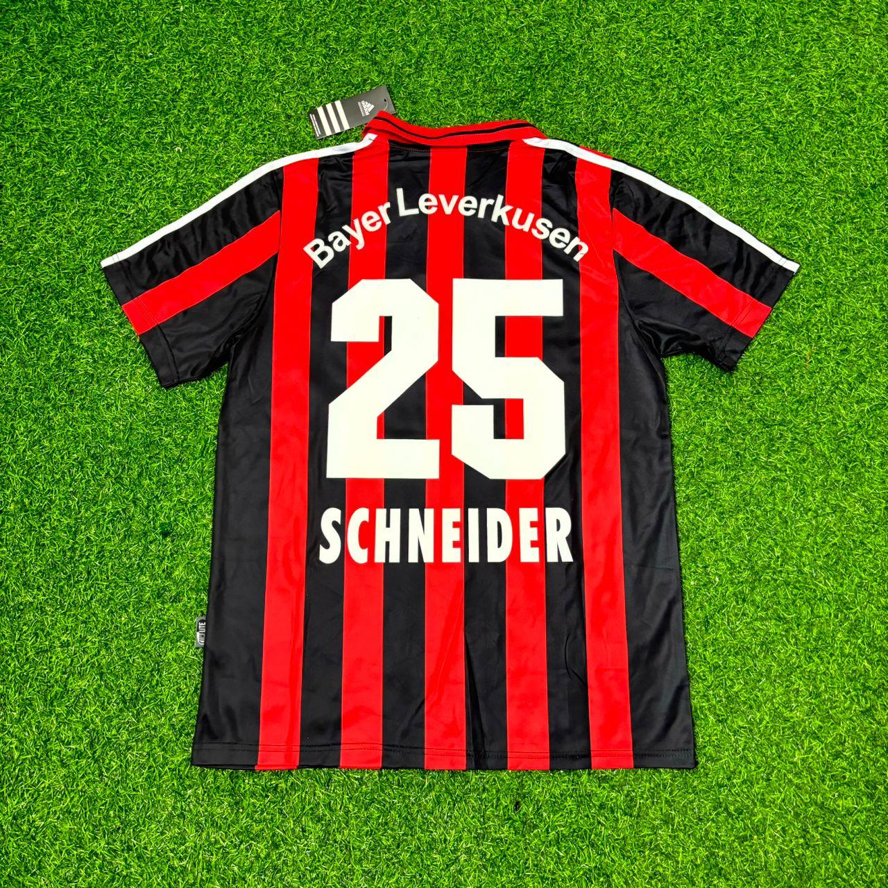 Bayer Leverkusen Schneider 実使用ユニフォーム American Express