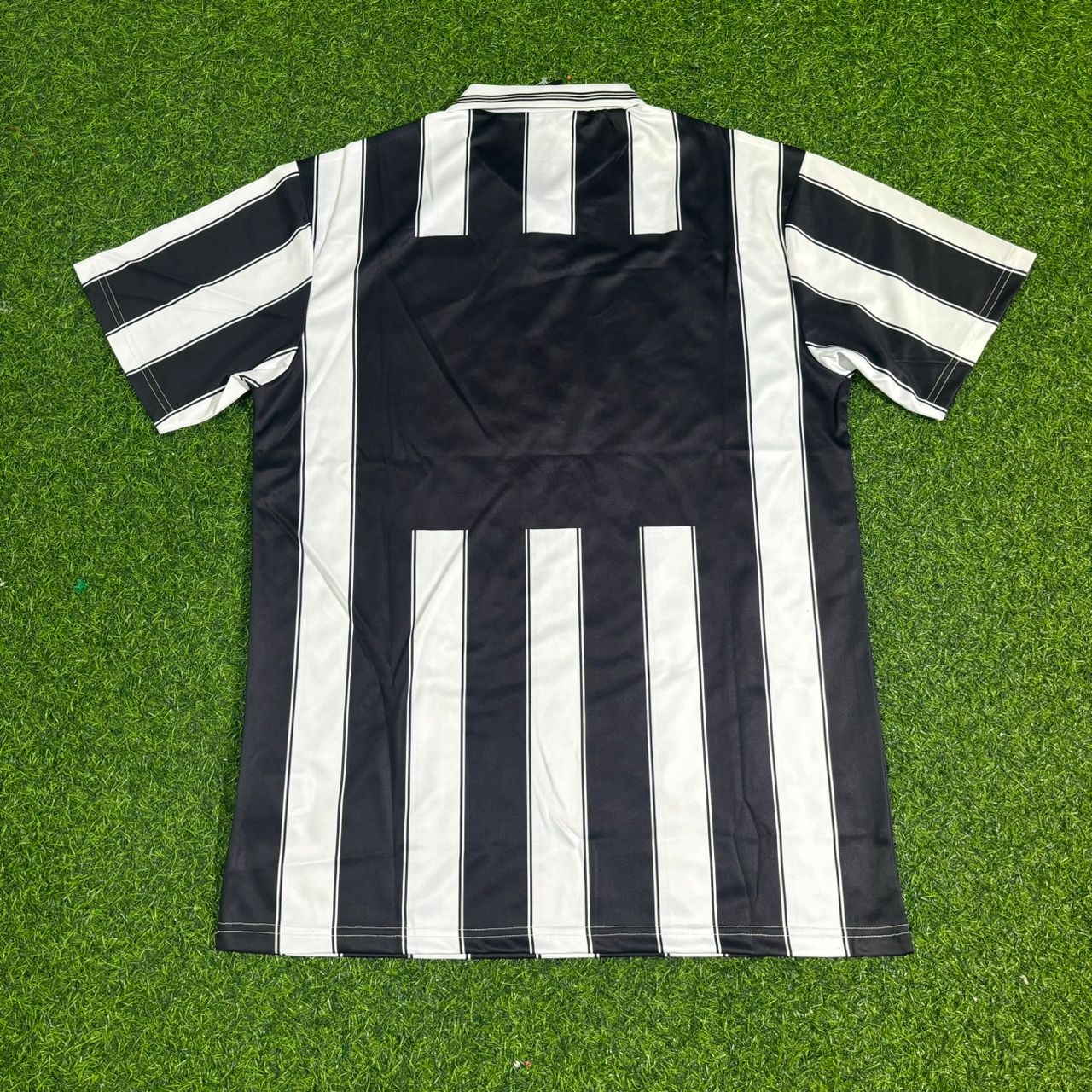 Besiktas 1996/1997 Black White Retro Forma Football Trikot Maillot Jersey