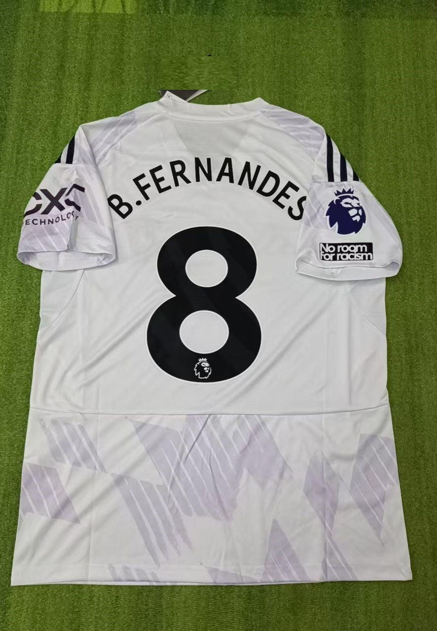 Bruno Fernandes Manchester United Away New Season 2026 Jersey Trikot Maillot Soccer Shirt