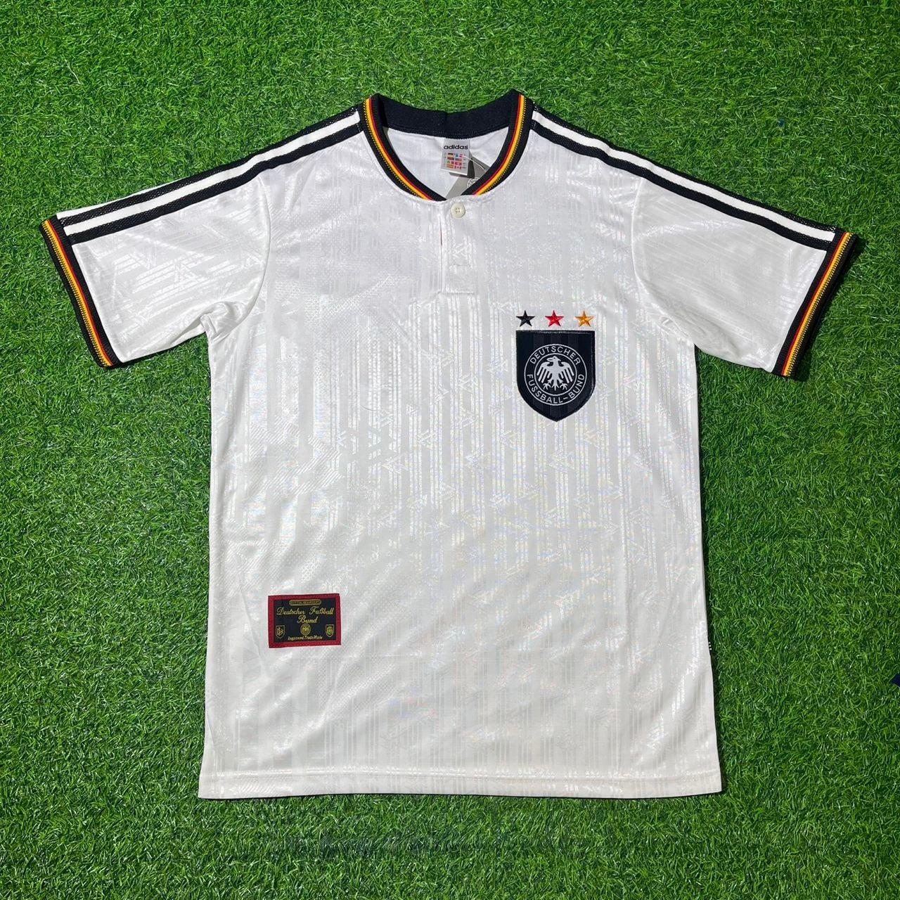 Deutschland EM 1996 Germany Finale Heim Retro Fußballtrikot Set