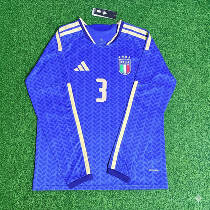 Federico Dimarco 3- Italy 2026 World Cup Long Sleeve Football Jersey