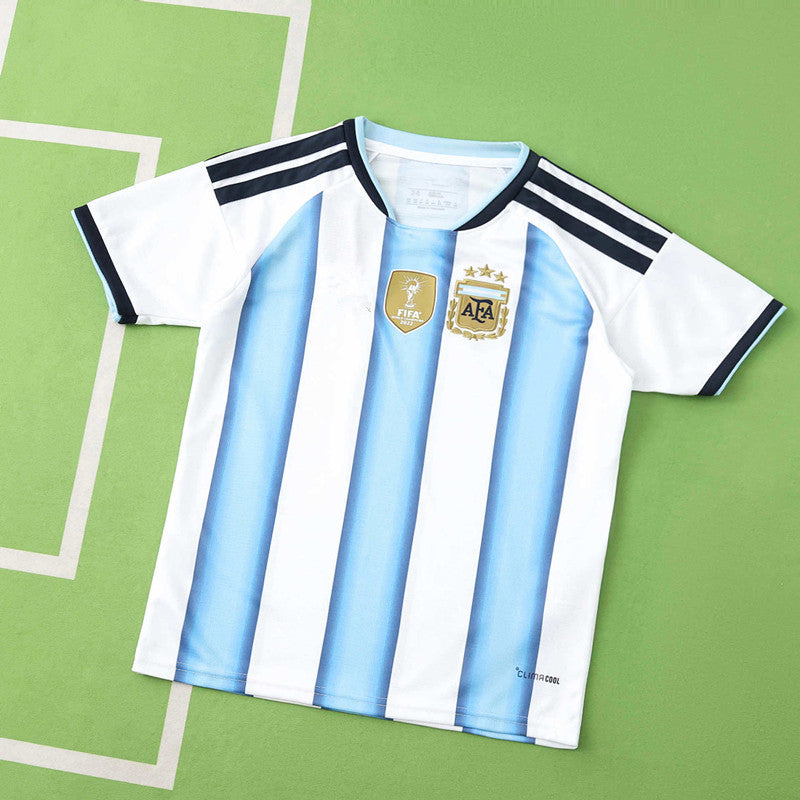 Argentinien WM 2026 Heimtrikot für Kinder