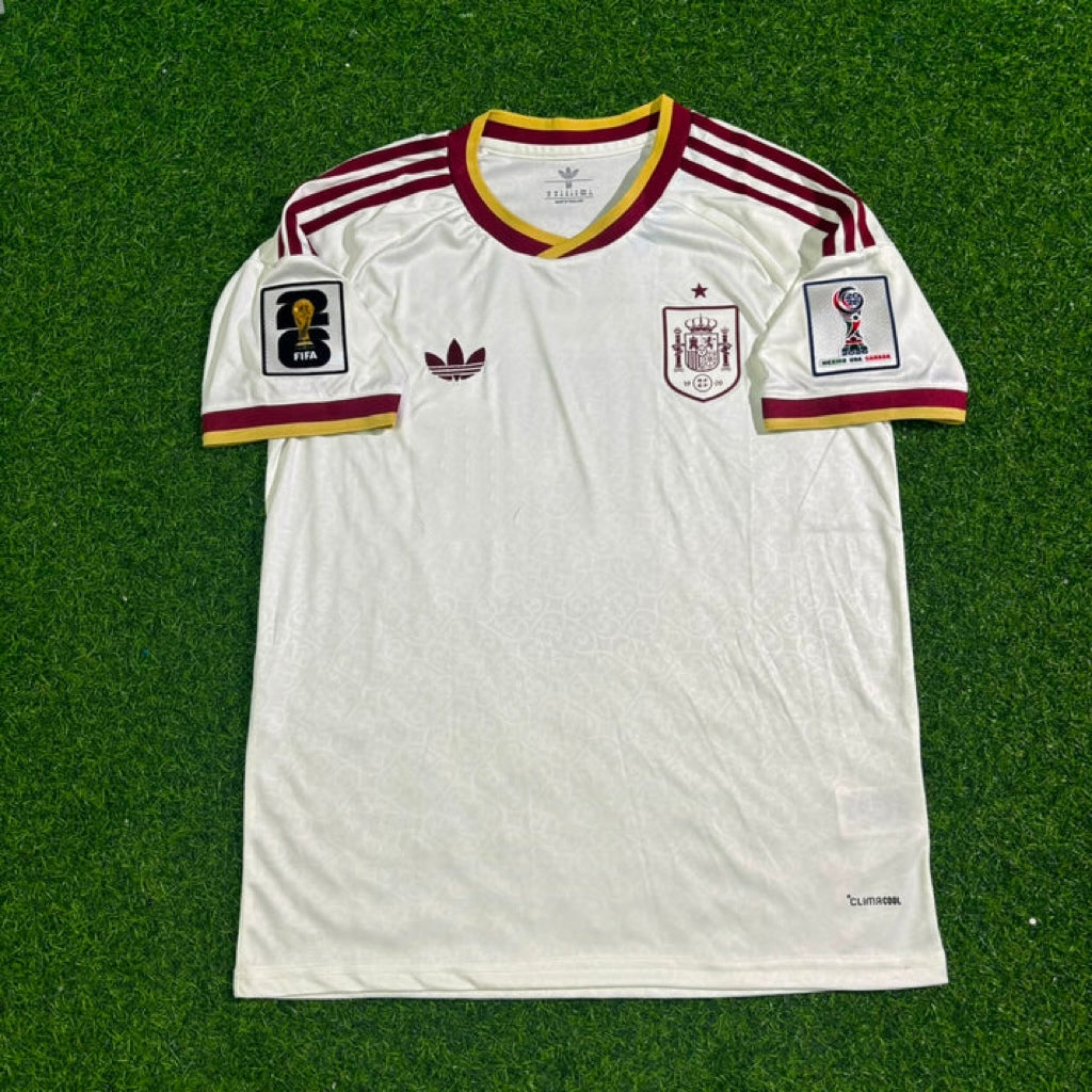 Alejandro Grimaldo 3- Spain 2026 World Cup Away Football Jersey
