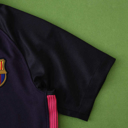 Maillot de football rétro enfant extérieur du FC Barcelone saison 2016