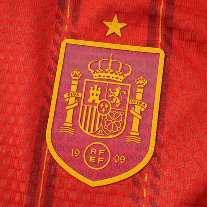 Spain 2026 World Cup Home Long Sleeve Jersey Trikot Maillot
