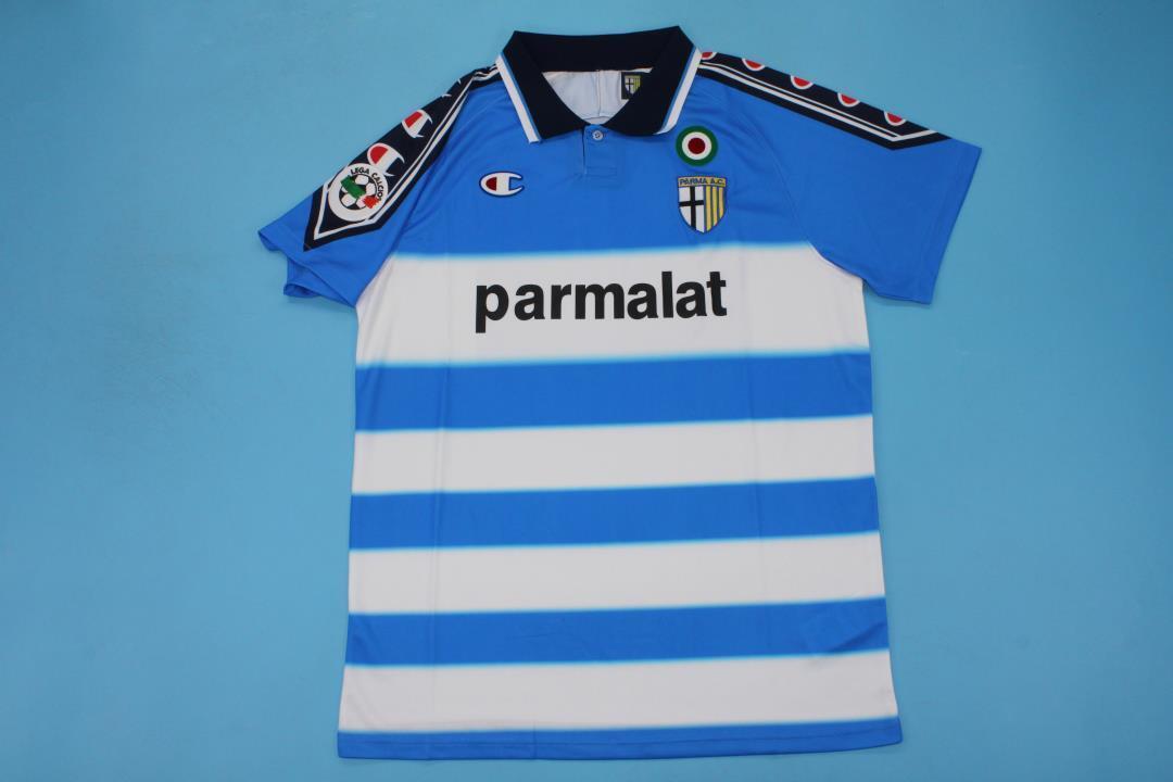 Gianluigi Buffon Parma 1999/2000 Blue Retro Jersey Trikot Maillot