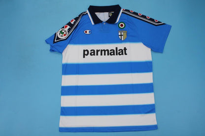 Gianluigi Buffon Parma 1999/2000 Blue Retro Jersey Trikot Maillot