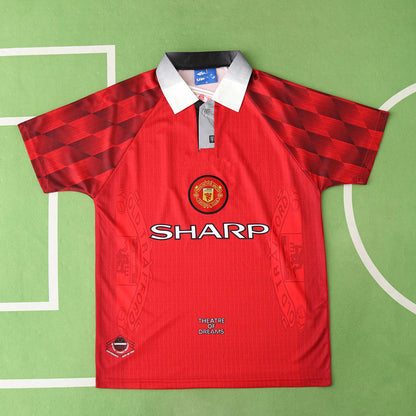 Manchester United F.C 96/97 Season Red Home Jersey Trikot Soccer Shirt