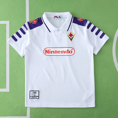 Fiorentina 1998 Away Kids Retro Football Jersey