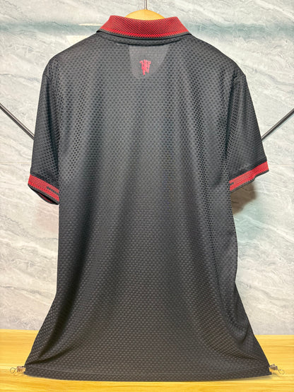 Manchester United New Polo Neck Polokragen Tshirt