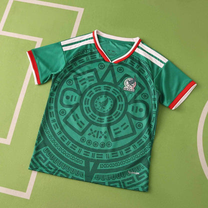 Mexico 2026 World Cup Home Kids Jersey Trikot Maillot