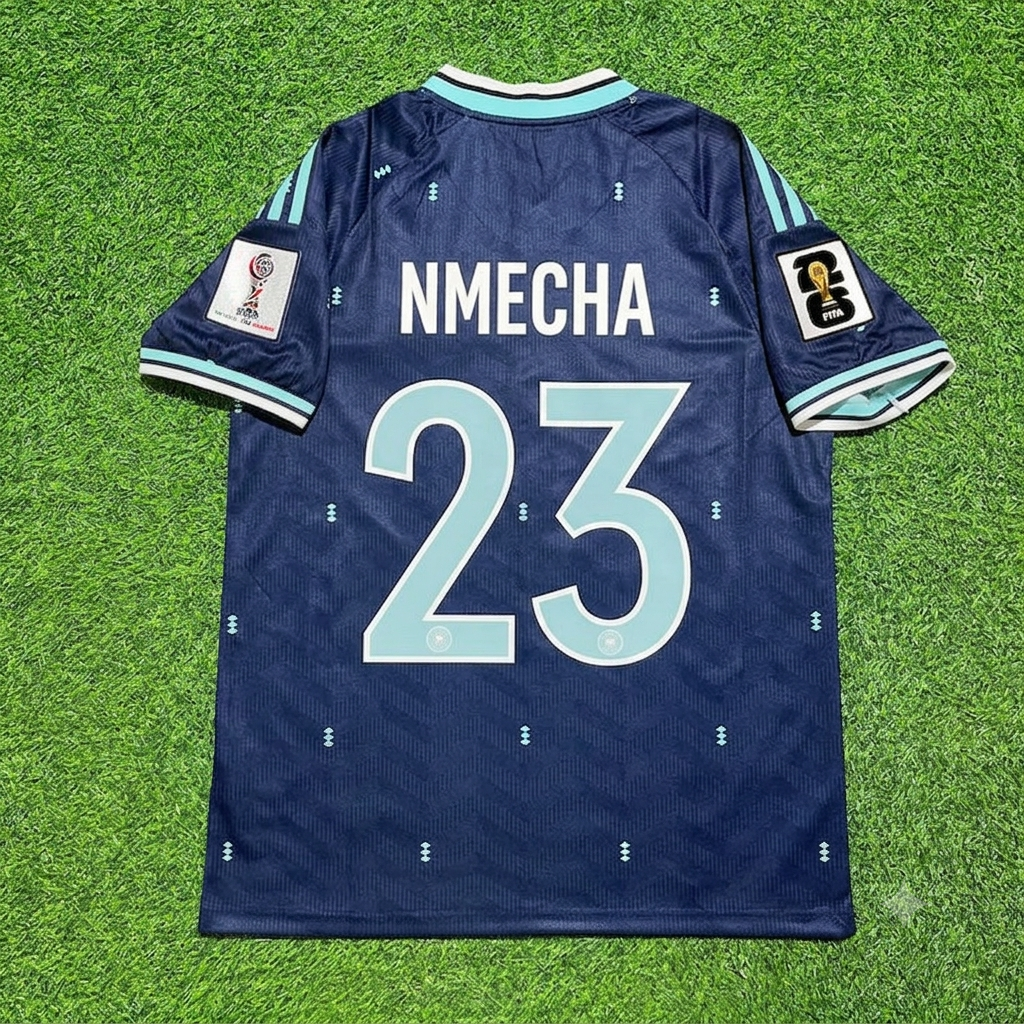 Felix Nmecha Germany 2026 World Cup Blue Away Football Jersey