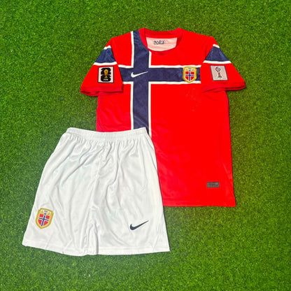 Alexander Sørloth Norway 2026 World Cup Kids Football Jersey