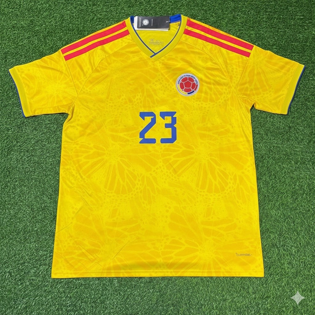 Davinson Sanchez 23- Colombia 2026 World Cup Football Jersey