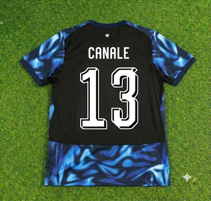 Jose Canale Paraguay World Cup 2026 Black Football Jersey Shirt Trikot Maillot