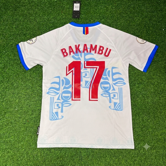 Cedric Bakambu Democratic Republic of the Congo World Cup 2026 Away Football Jersey Shirt Trikot Maillot