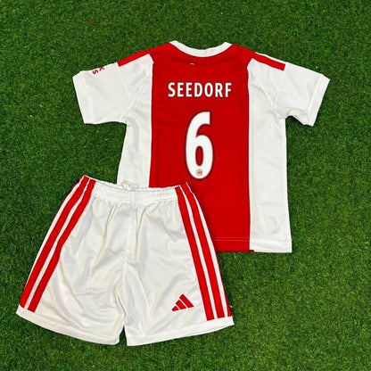 Clarence Seedorf Ajax White Kids Retro Football Jersey