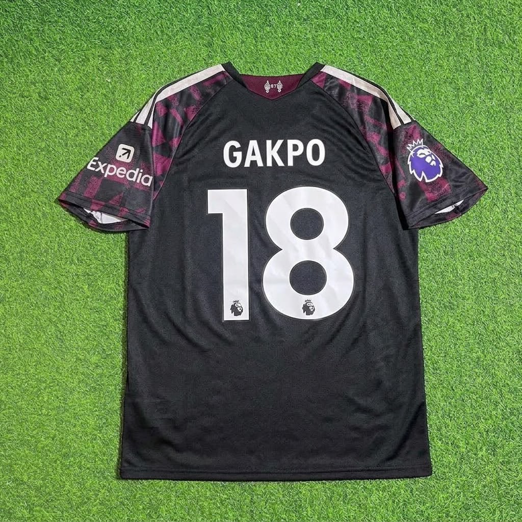 Cody Gakpo #18 Liverpool 2026/2027 New Season Third Football Jersey Kit