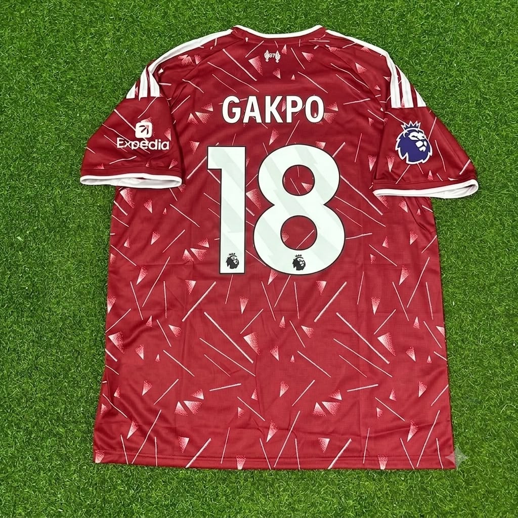 Cody Gakpo Liverpool New Season 2027 Red  Home Football Jersey Kit