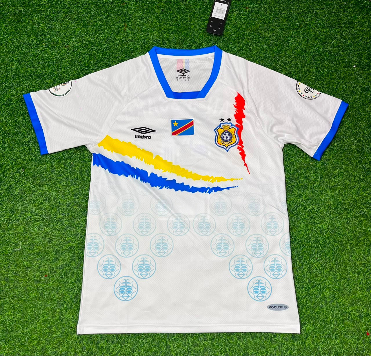 Theo Bongonda Democratic Republic of the Congo World Cup 2026 Away Football Jersey Shirt Trikot Maillot