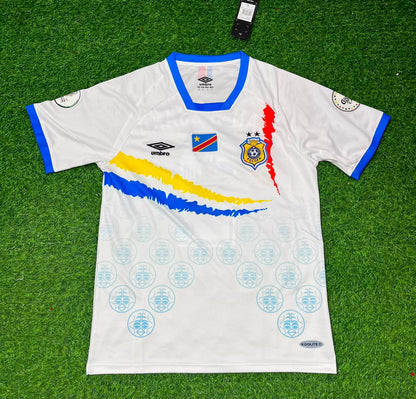 Theo Bongonda Democratic Republic of the Congo World Cup 2026 Away Football Jersey Shirt Trikot Maillot