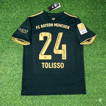 Corentin Tolisso Bayern Munich 2021-2022 Oktoberfest Green Special Edition Football Jersey