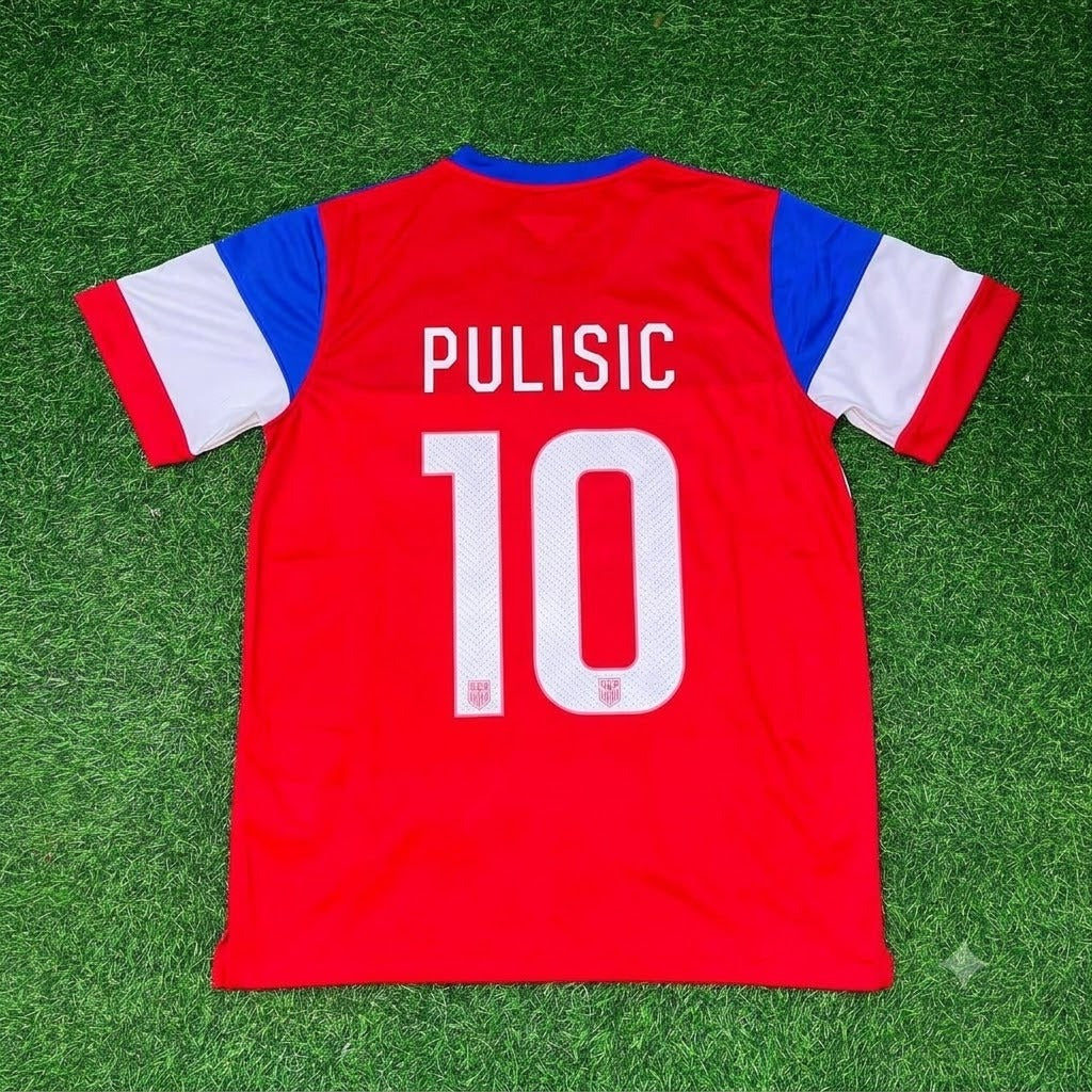 Christian Pulisic Away Retro Jersey Trikot Soccer Shirt