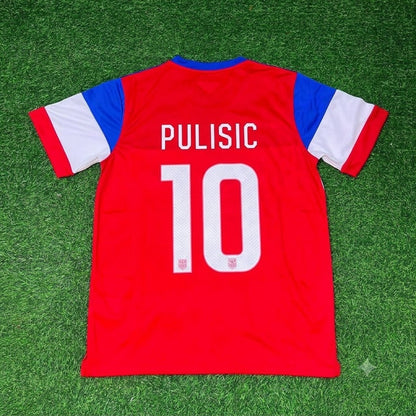 Christian Pulisic Away Retro Jersey Trikot Soccer Shirt