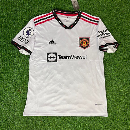 Cristiano Ronaldo Manchester United White 2022 2023 Premier League Jersey Trikot