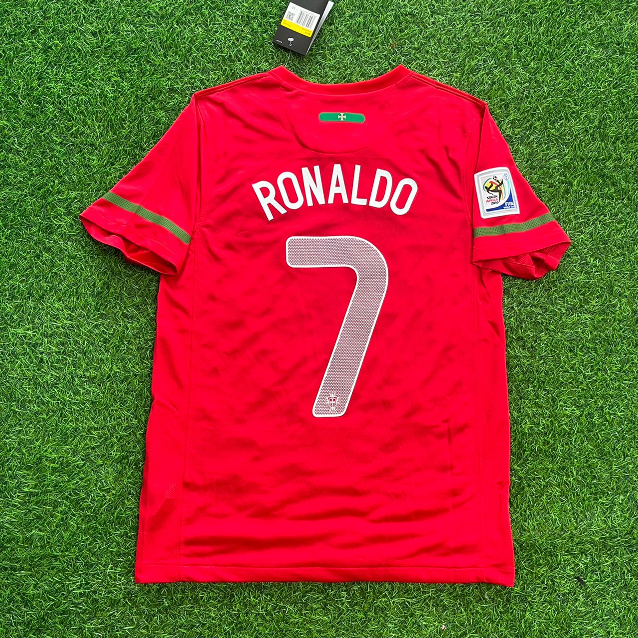 Cristiano Ronaldo Portugal 2010 World Cup Retro Jersey Trikot Maglia