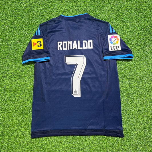 Cristiano Ronaldo Real 2015-16 Blue Retro Jersey