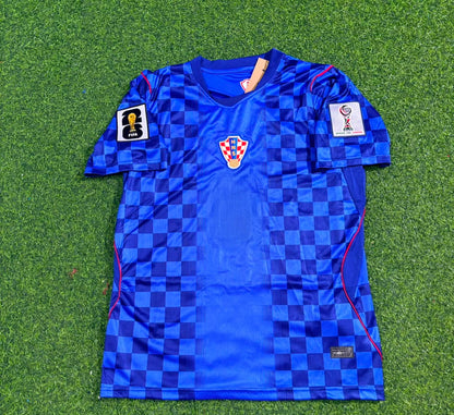Croatia 2026 World Cup Away Blue Football Jersey
