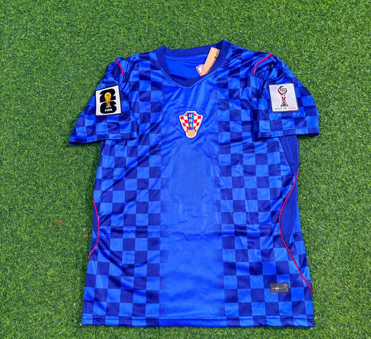 Croatia 2026 World Cup Away Blue Football Jersey