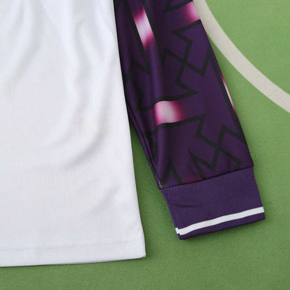 Fiorentina 1992/1993 Away Long Sleeve Retro Football Jersey Trikot Maillot