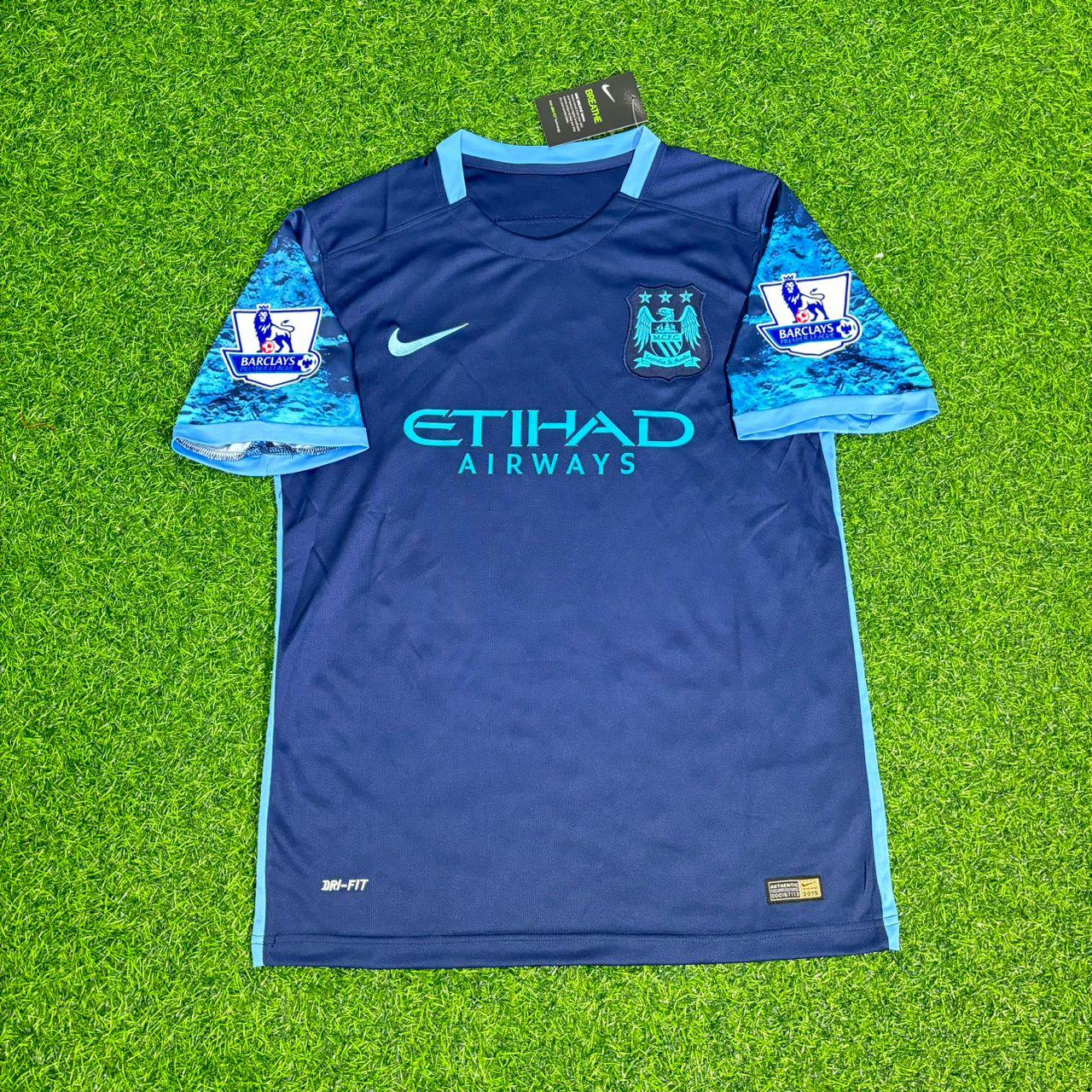 Fernandinho 25- Manchester City 2016 2017 Season Retro Jersey Maillot Trikot Maglia