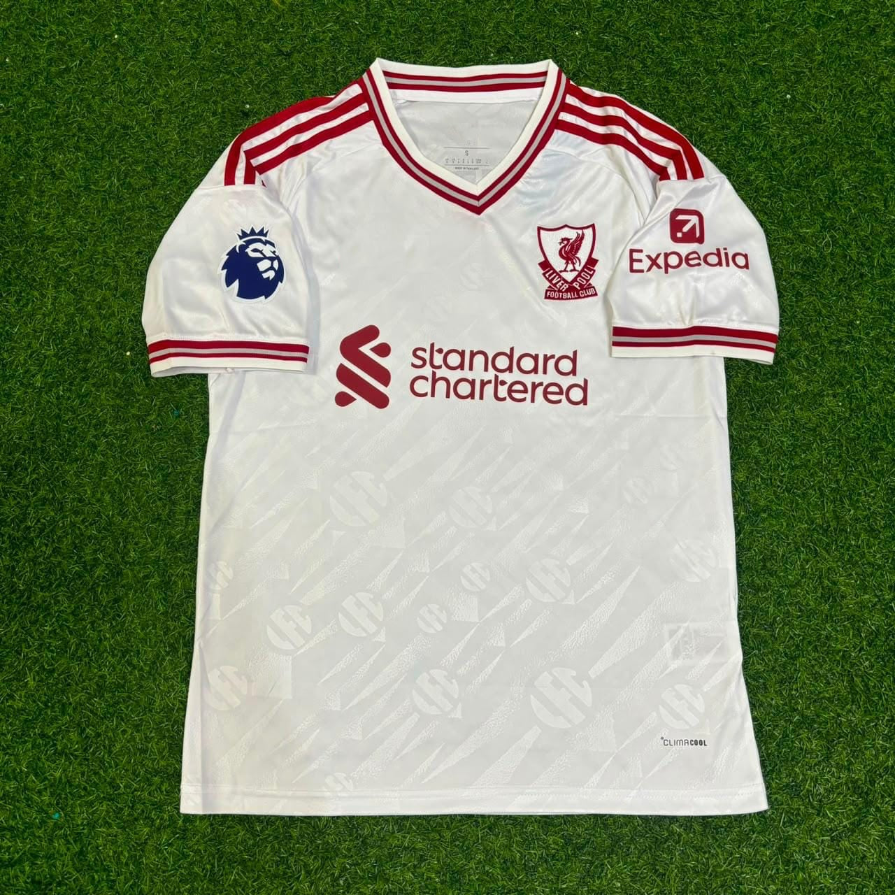Virgil Van Dijk #4 Liverpool New Season 2027 White Away Football Jersey Kit