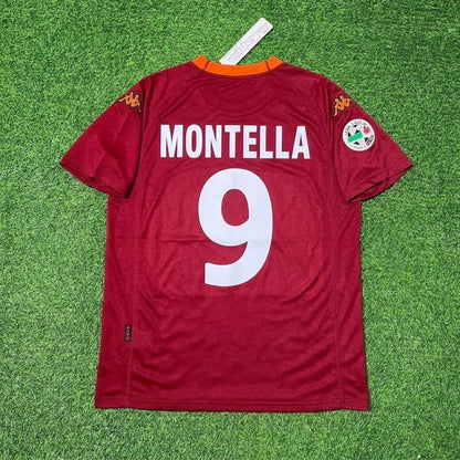 Vincenzo Montella #9 2000-2001 Home Retro Football Jersey