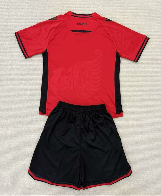 Albania 2025-26 Home Kid Jersey Trikot Maillot Soccer Shirt