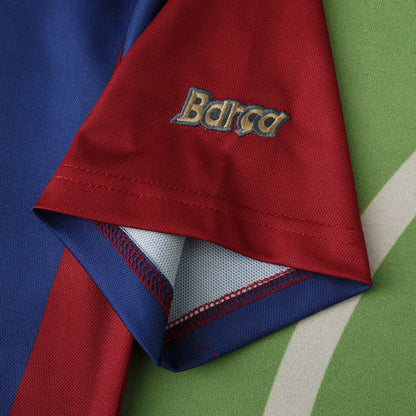 Barcelona 1998-99 Season Home  Retro Jersey Trikot Soccer Shirt