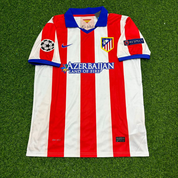 Koke 6- Atlético Madrid 2014 Champions League Final Retro Football Jersey