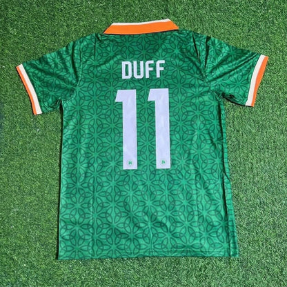 Damien Duff Ireland St.Patrick's Day Special Jersey Kit Soccer Trikot Maillot Maglia