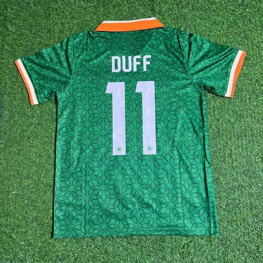 Damien Duff Ireland St.Patrick's Day Special Jersey Kit Soccer Trikot Maillot Maglia