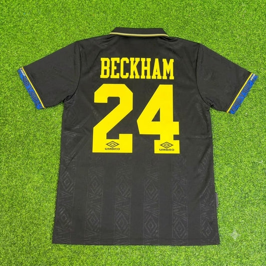 David Beckham Manchester United 1992 1993 Retro Retro Football Jersey