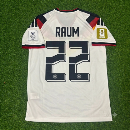 David Raum #22 Germany 2026 World Cup Home Jersey Trikot Maillot