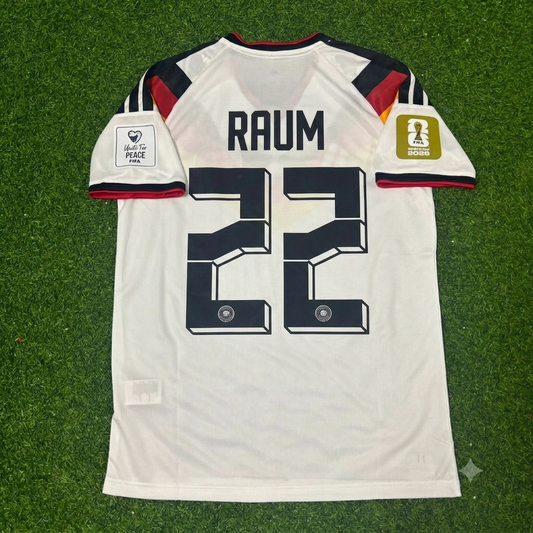 David Raum #22 Germany 2026 World Cup Home Jersey Trikot Maillot